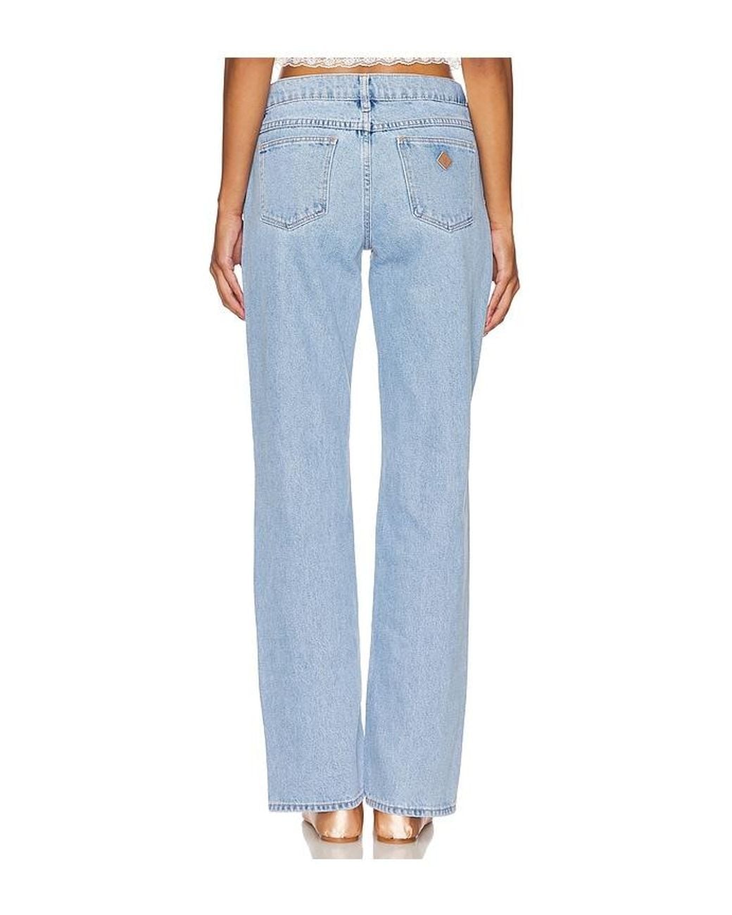 A.Brand Blue Midweight Straight Leg Denim Jeans