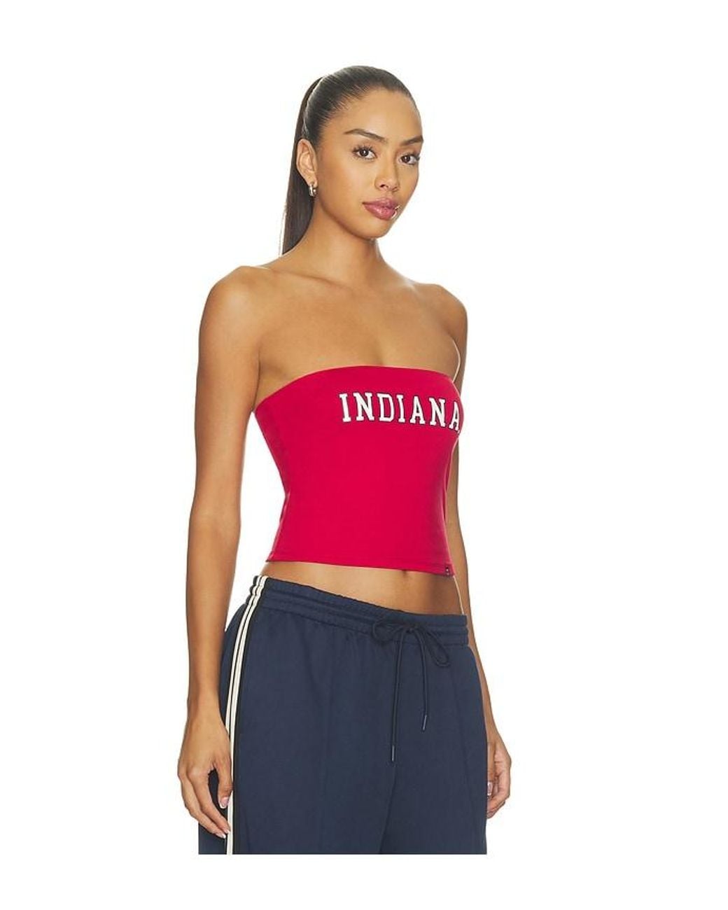 Hype and Vice Red Indiana University Tube Top