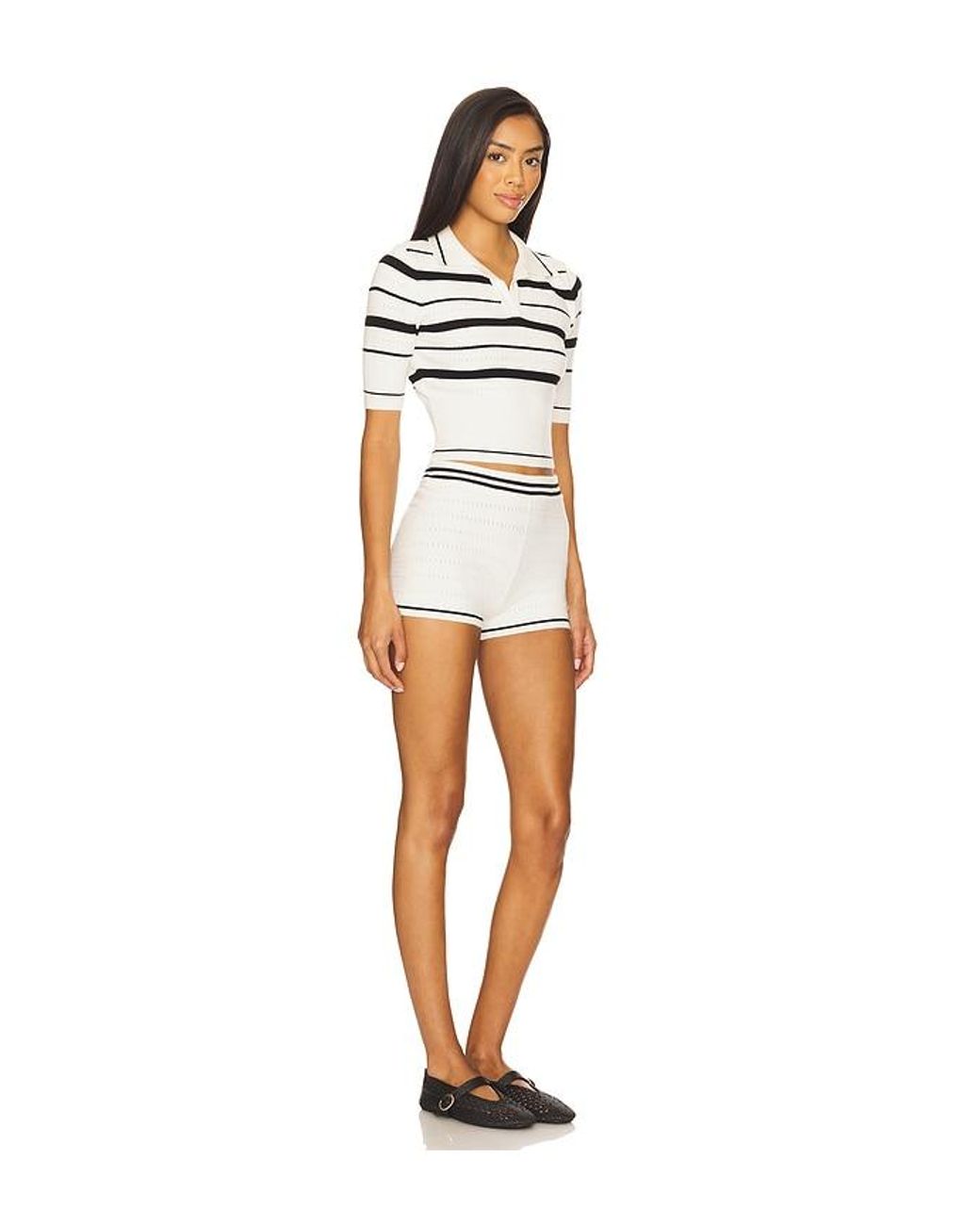 ALL THE WAYS White Jillian Short Set