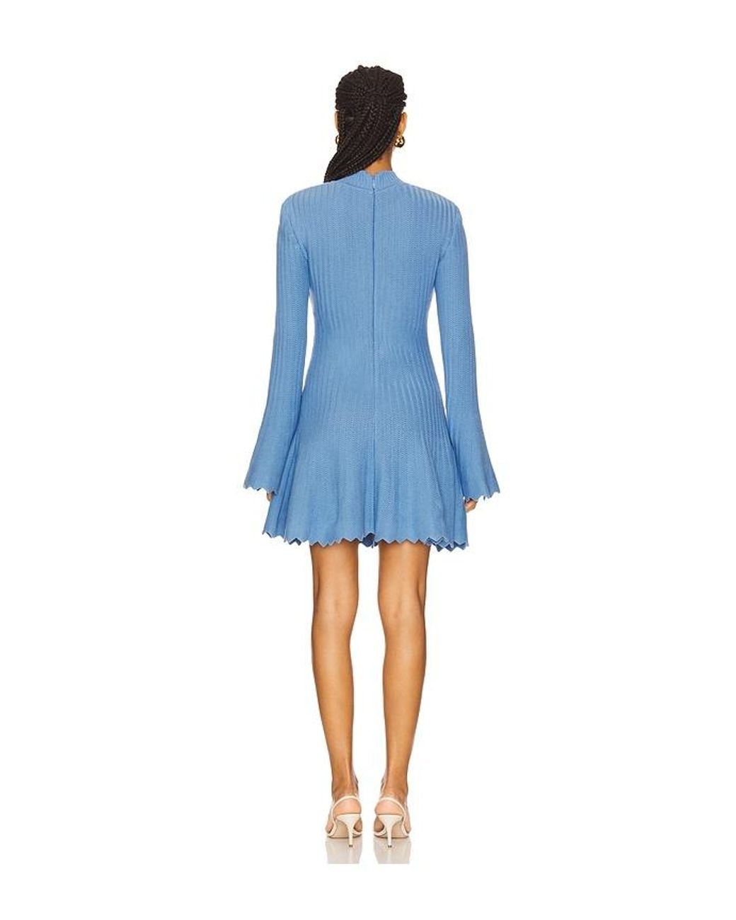 AKNVAS Blue Minikleid Maja
