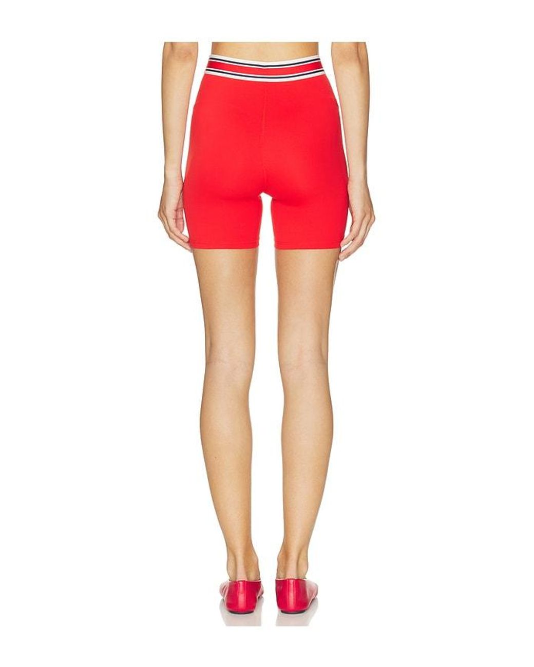 P.E Nation Red Avant 5 Inch Bike Short