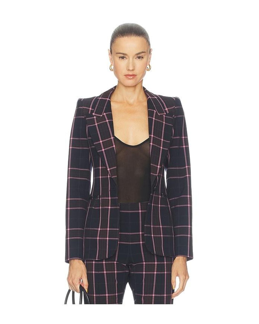 Smythe Blue Hourglass Blazer