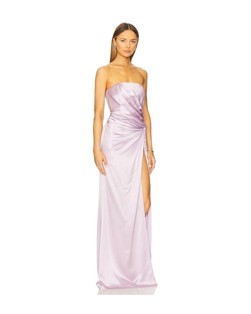 SAU LEE White Hera Dress