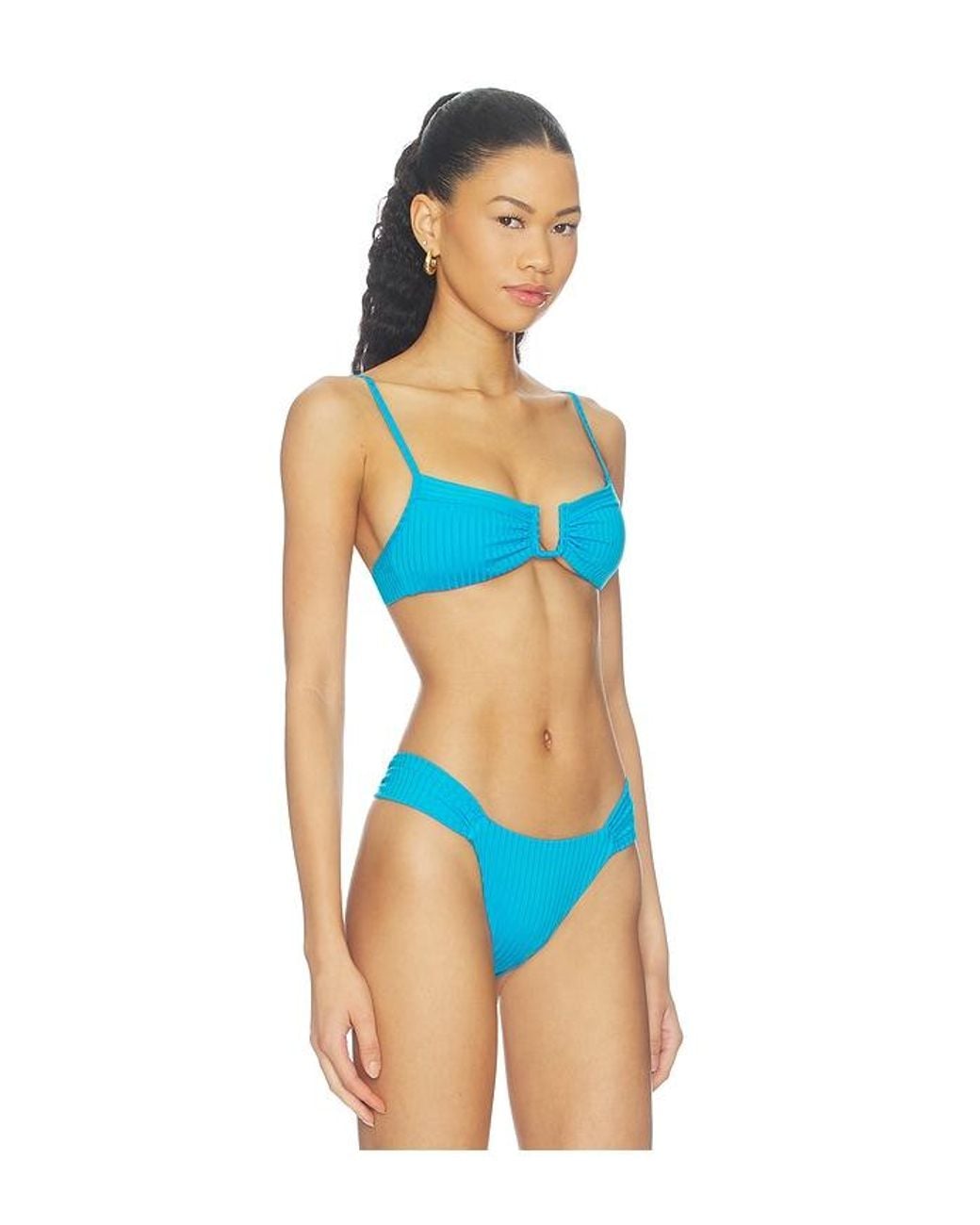LSPACE Blue Peyton Top