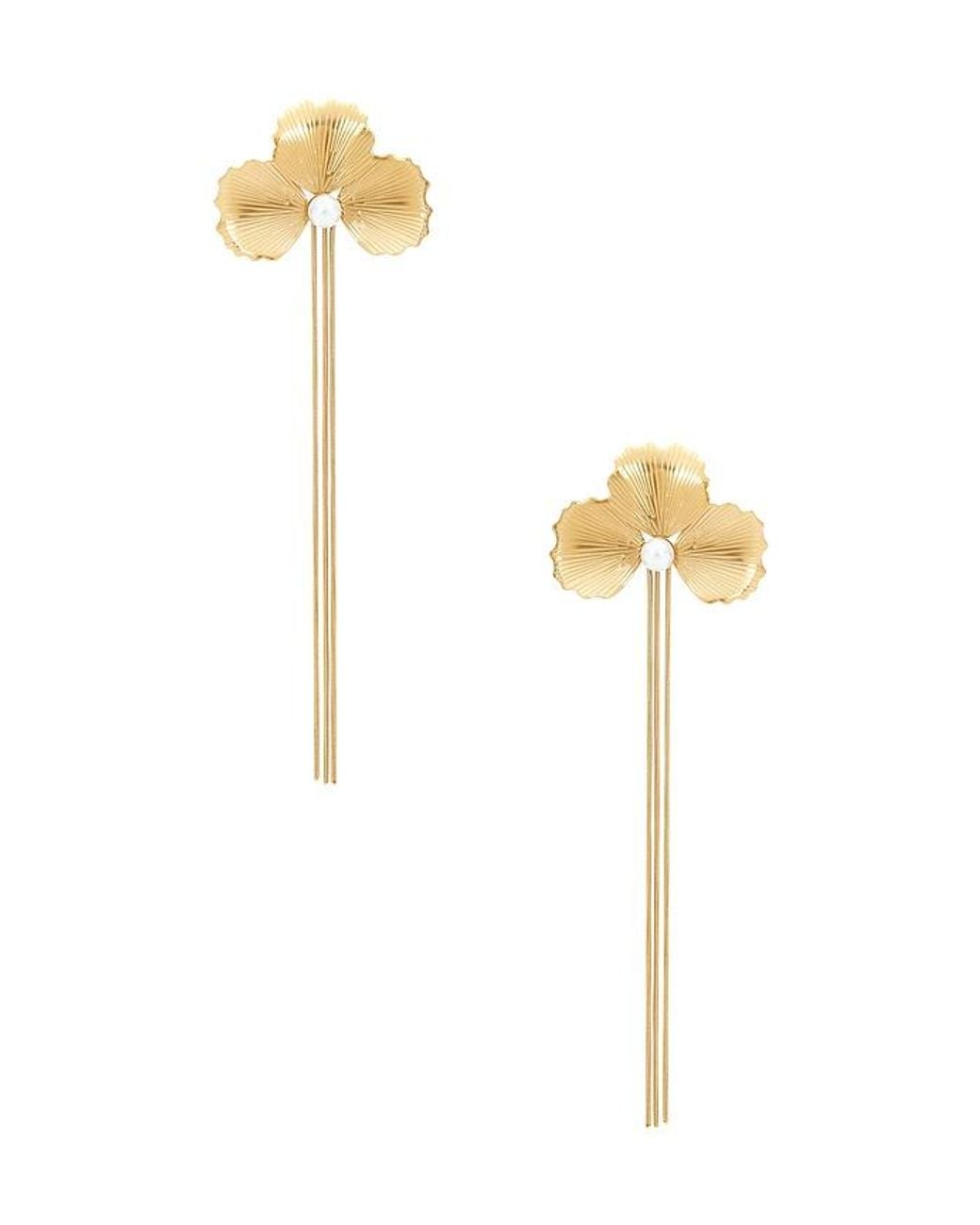 Amber Sceats White Canmore Earrings