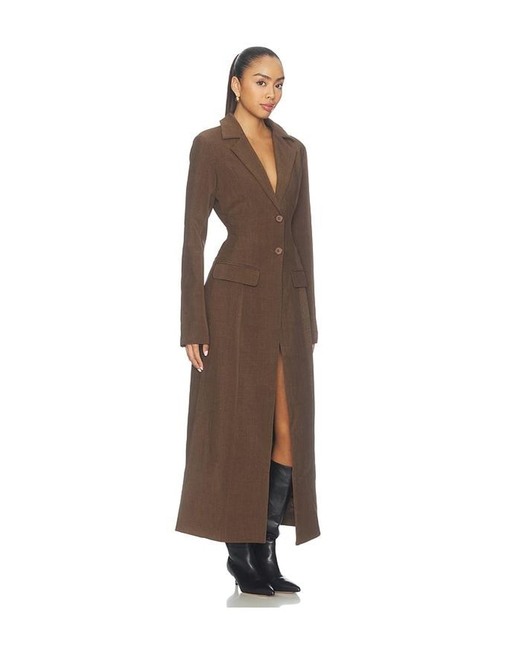 SNDY'S Brown Roxana Coat