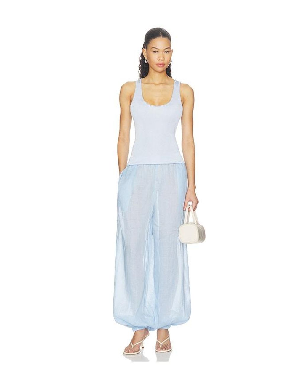 L'academie White 'Academie Carys Knit Tank