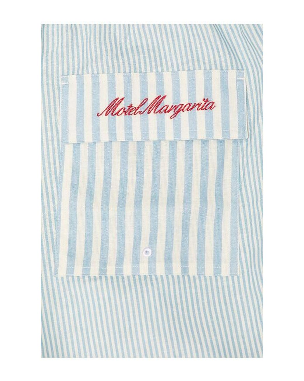 Motel Margarita White Del Mar Shorts for men