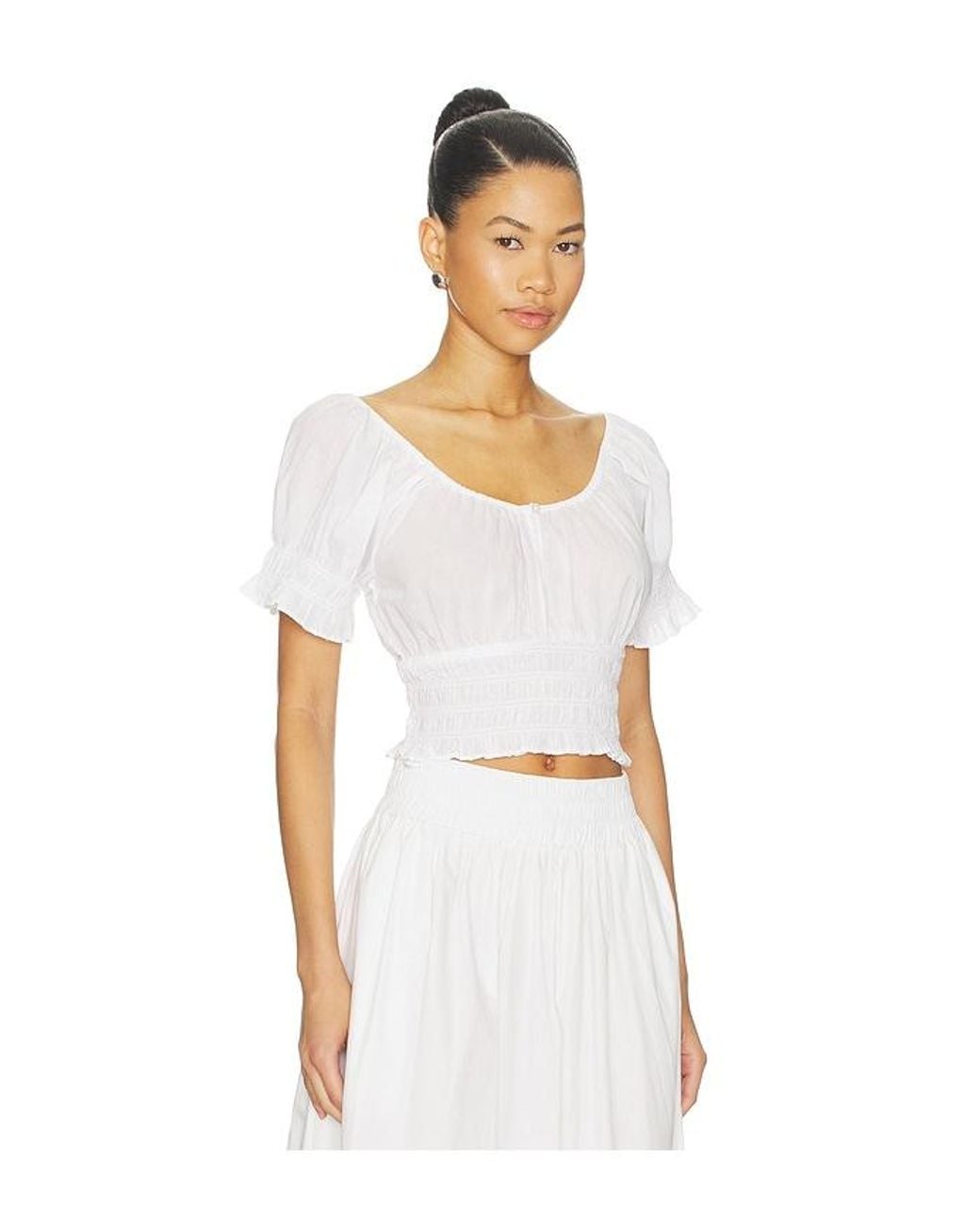 FAVORITE DAUGHTER White The Swoon Top