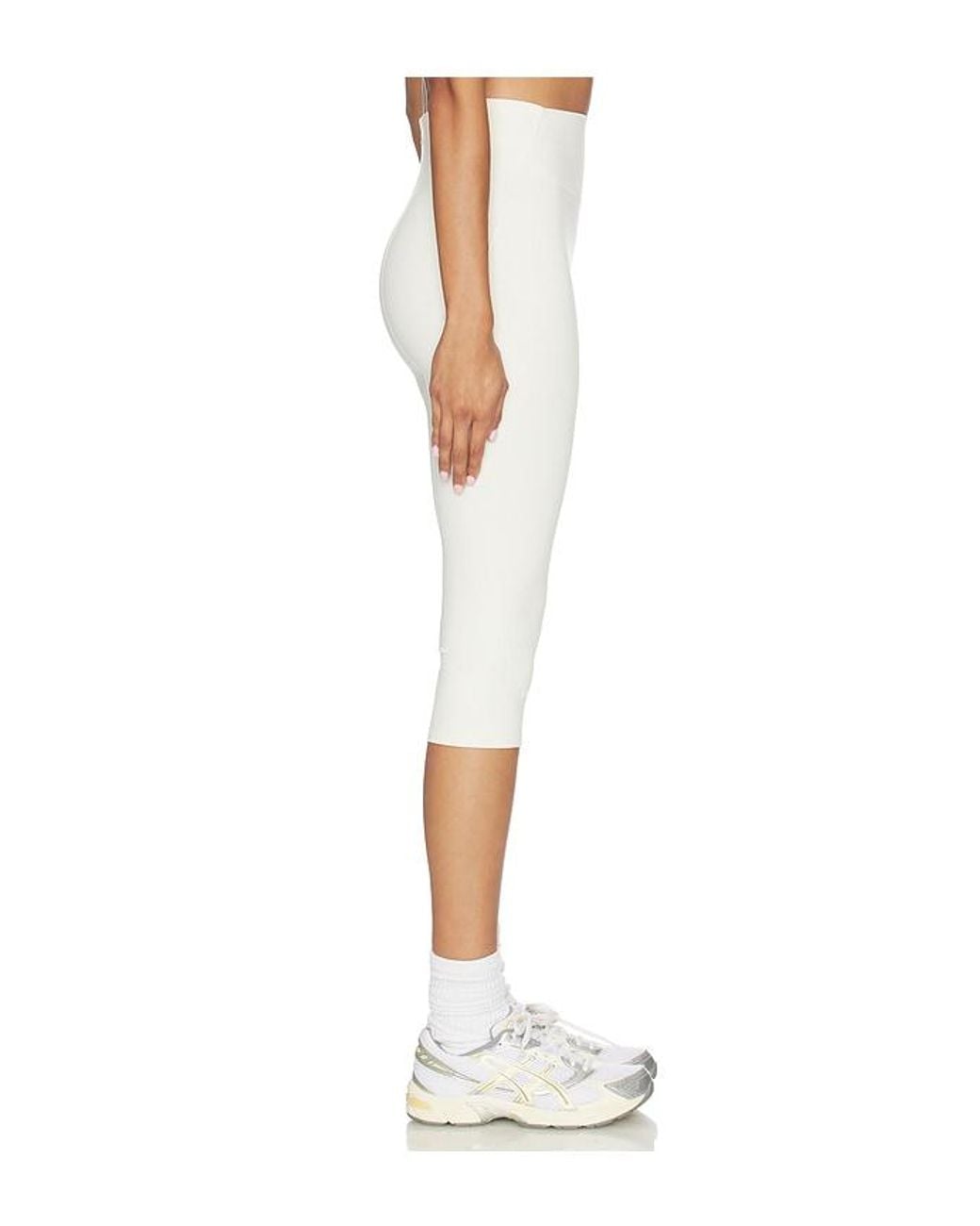 NikeSKIMS White X Revolve Matte 17 Inch Crop Pants