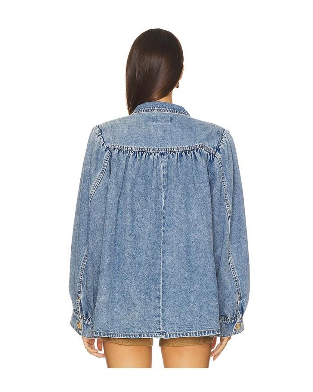 Steve Madden Blue Jacke Marceline