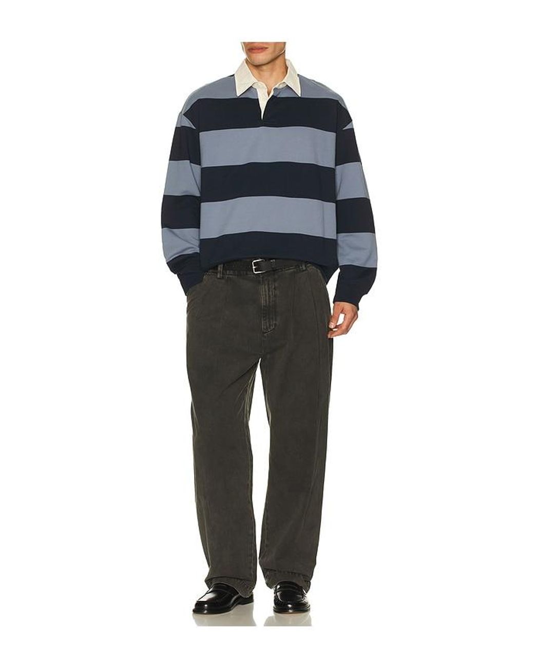 NN07 Blue David Polo for men