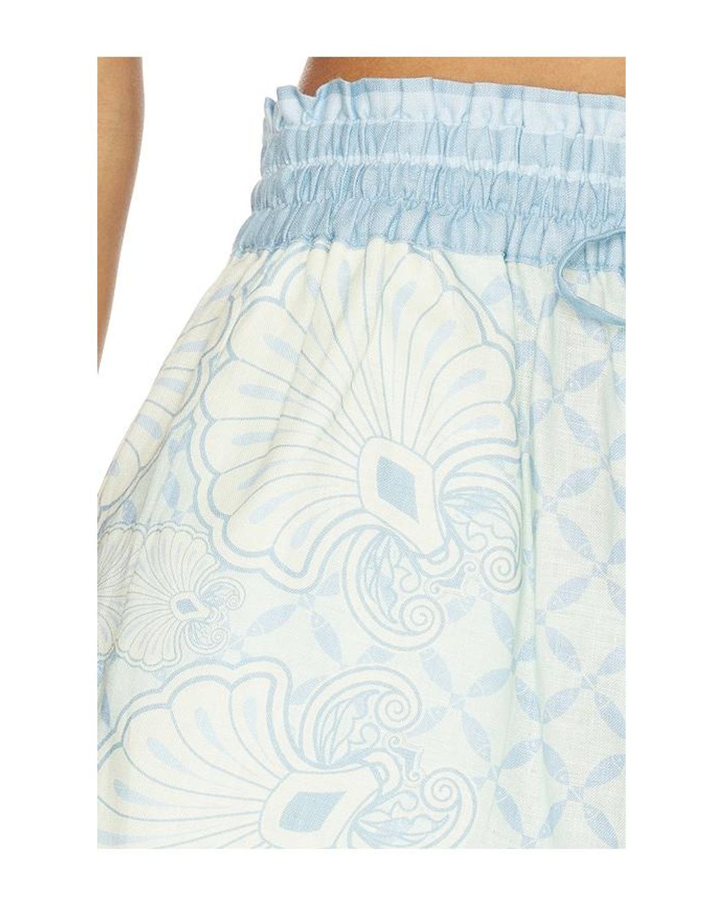 Shani Shemer Blue Carly Shorts