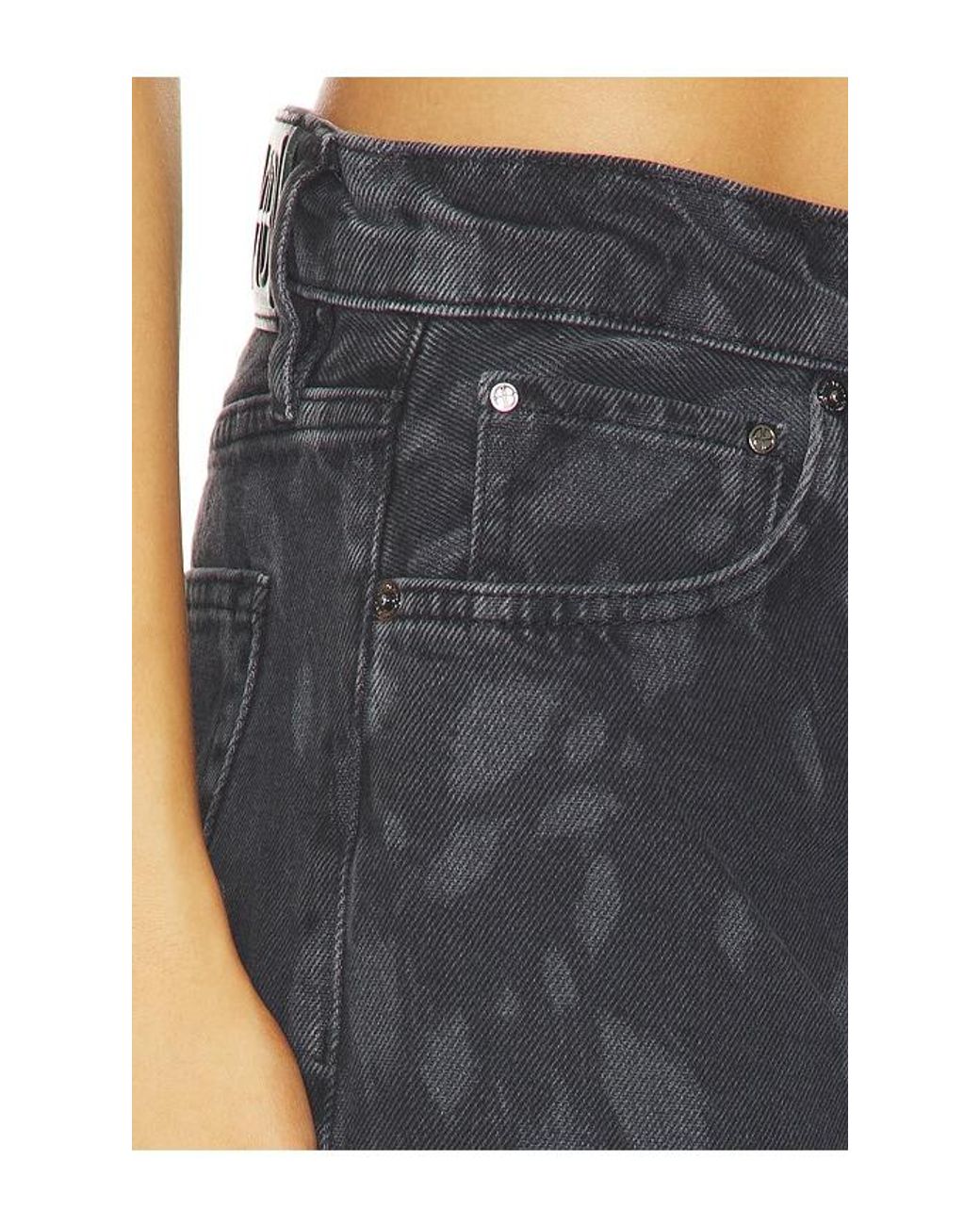 Anine Bing Blue Hugh Jean