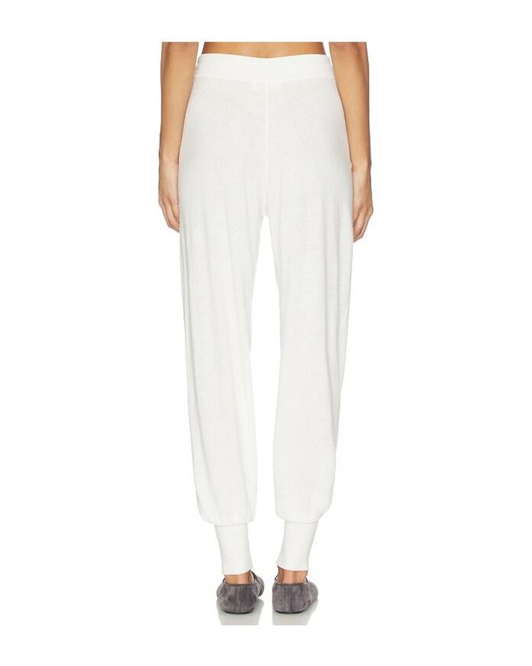 Lisa Yang White Abra Trousers