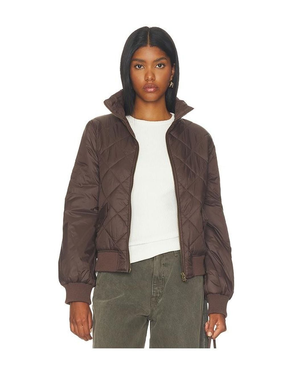 Bobi Brown Leni Mock Neck Jacket