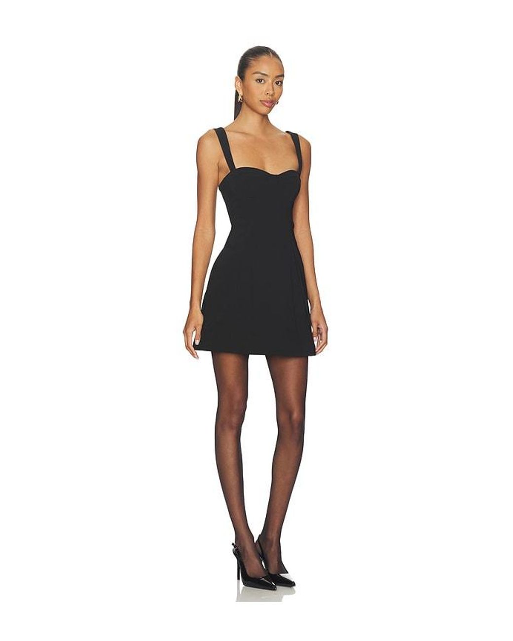 Lovers + Friends Black Kira Mini Dress