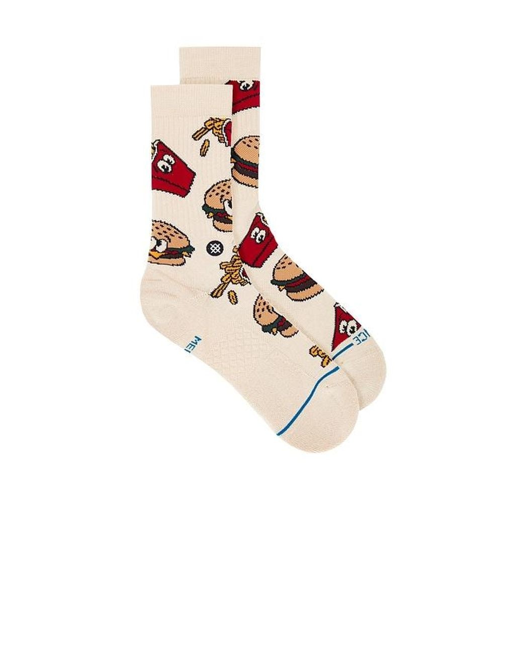 Stance Natural Combo Meal Crew Socks for men