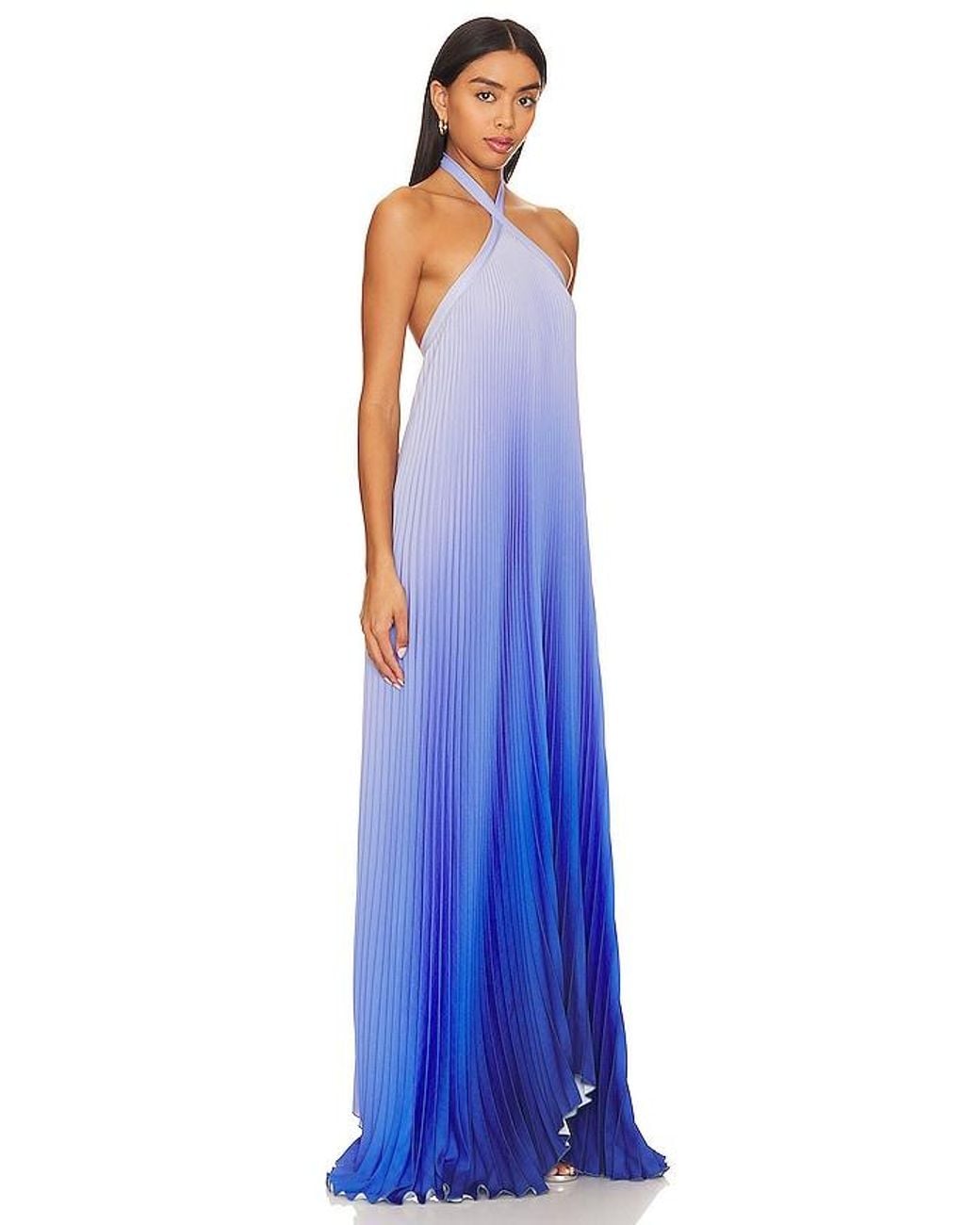 L'idée Blue Deesse Gown