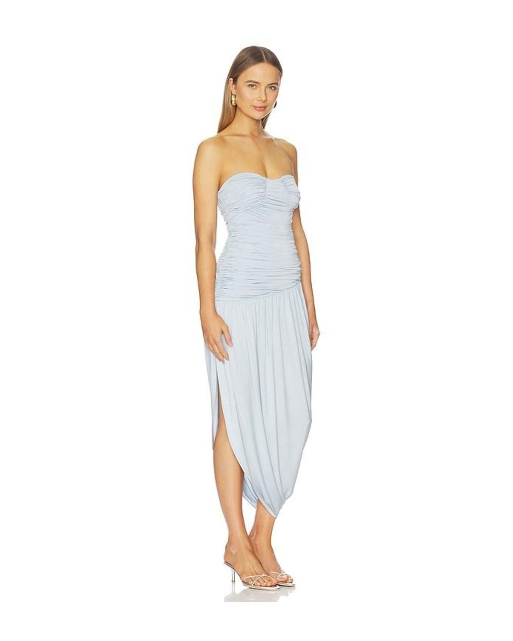 Lovers + Friends White Camelia Midi Dress