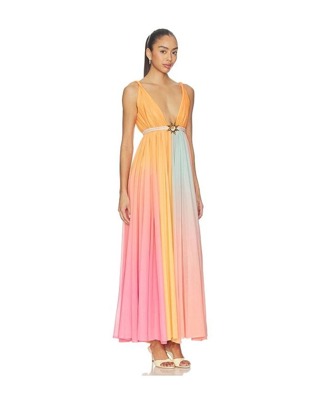 Leslie Amon White Fairy Mesh Dress
