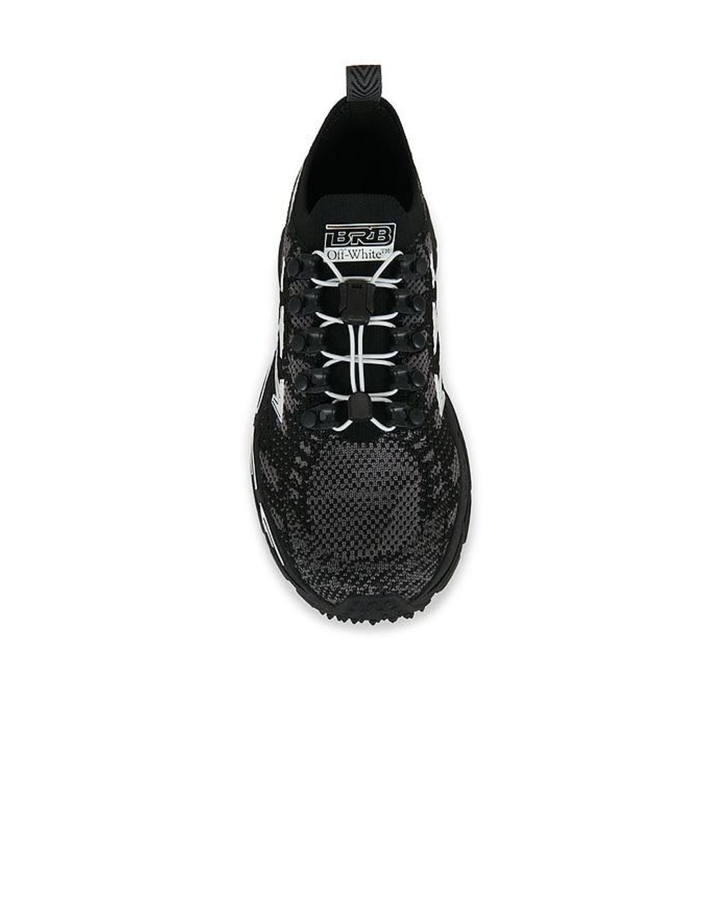 Off-White c/o Virgil Abloh Black Be Right Back Knit Sneaker