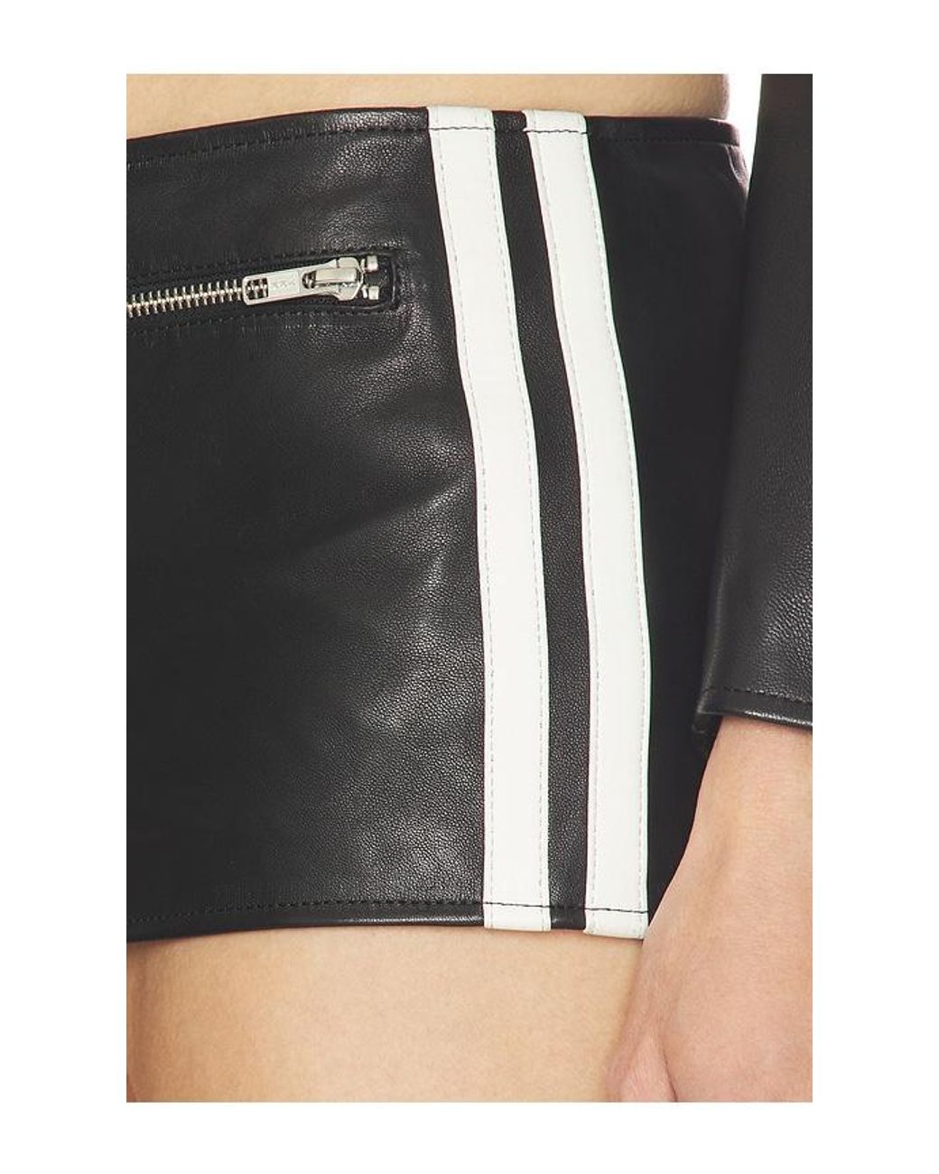 HAELO Black Sport Stripe Short