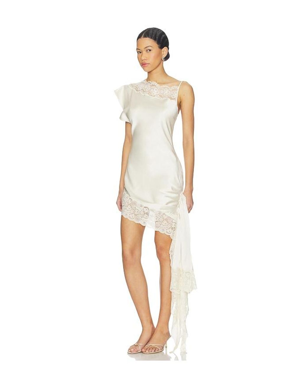 Lovers + Friends White Nataliya Mini Dress