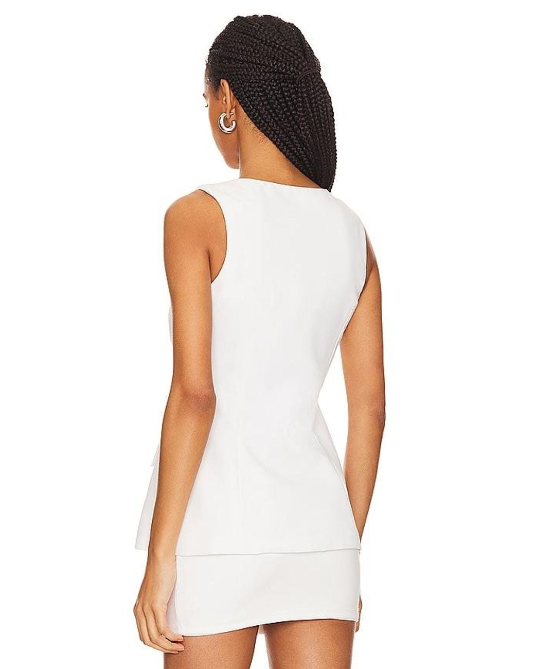 Amanda Uprichard White Kya Top