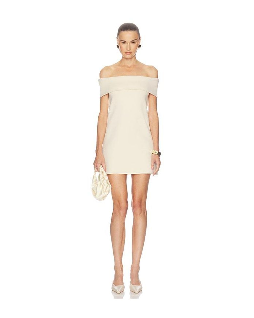 SRG White Loretta Mini Dress