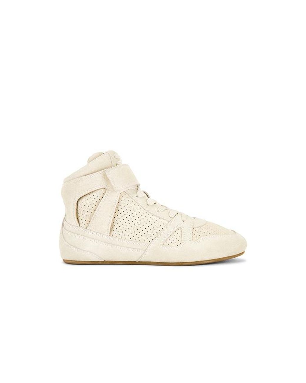 Isabel Marant White Senny High Sneaker