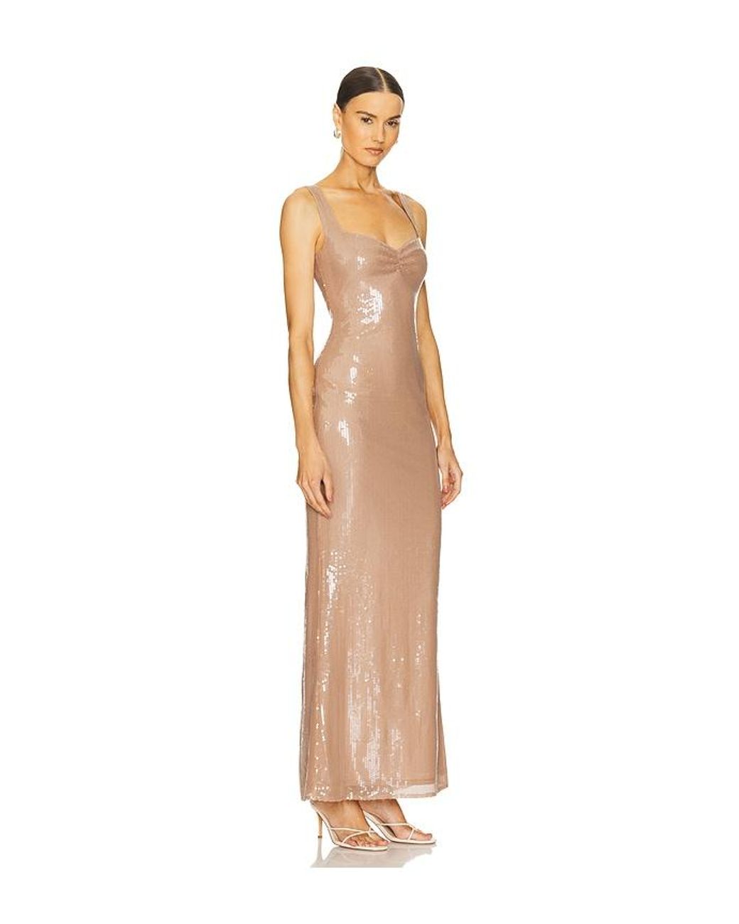 LOBA White Disa Maxi Dress