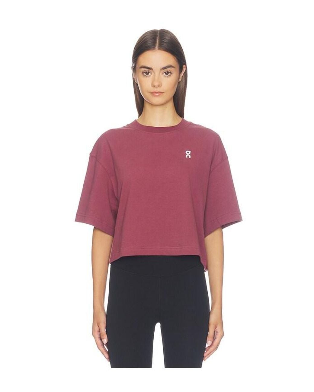 On Shoes Red Club Boxy-T