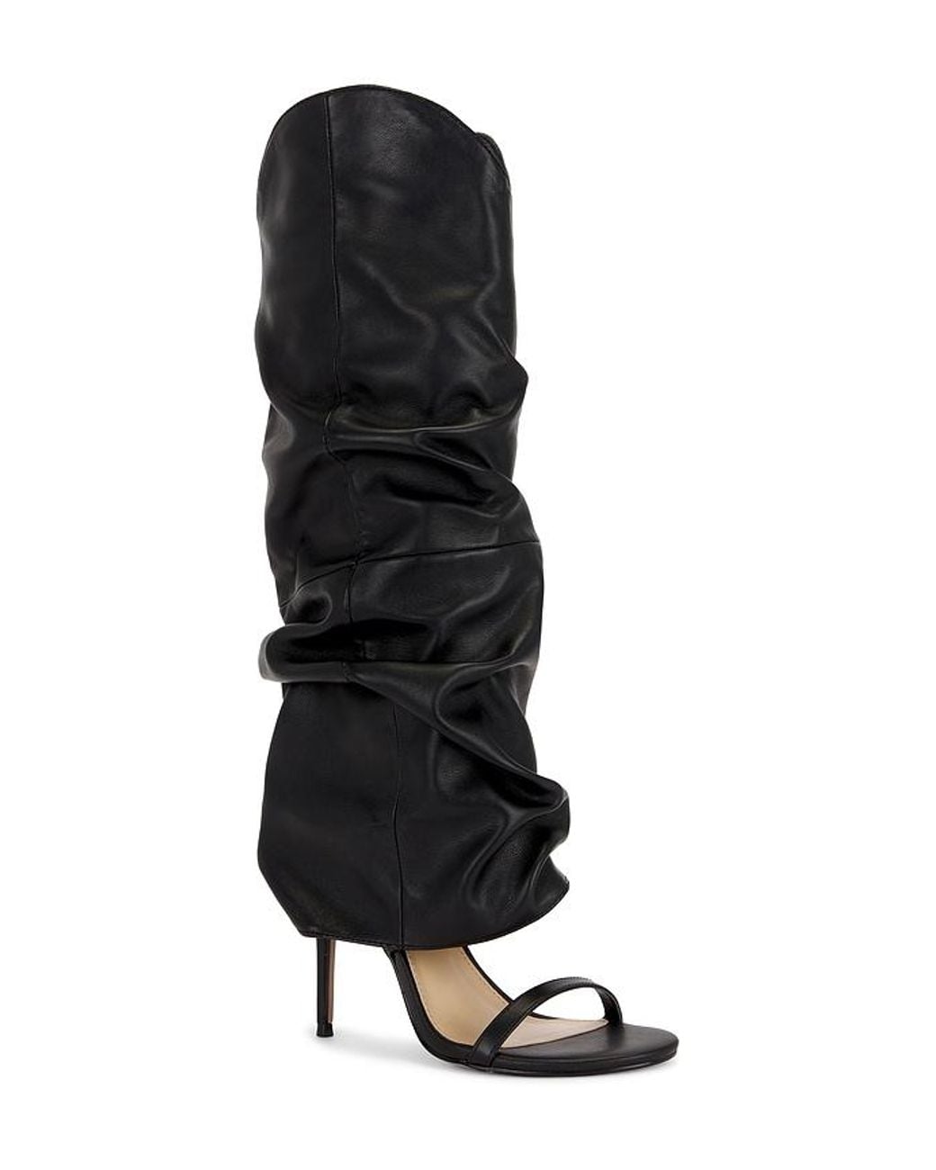 Steve Madden Black Ravine Heeled Boot