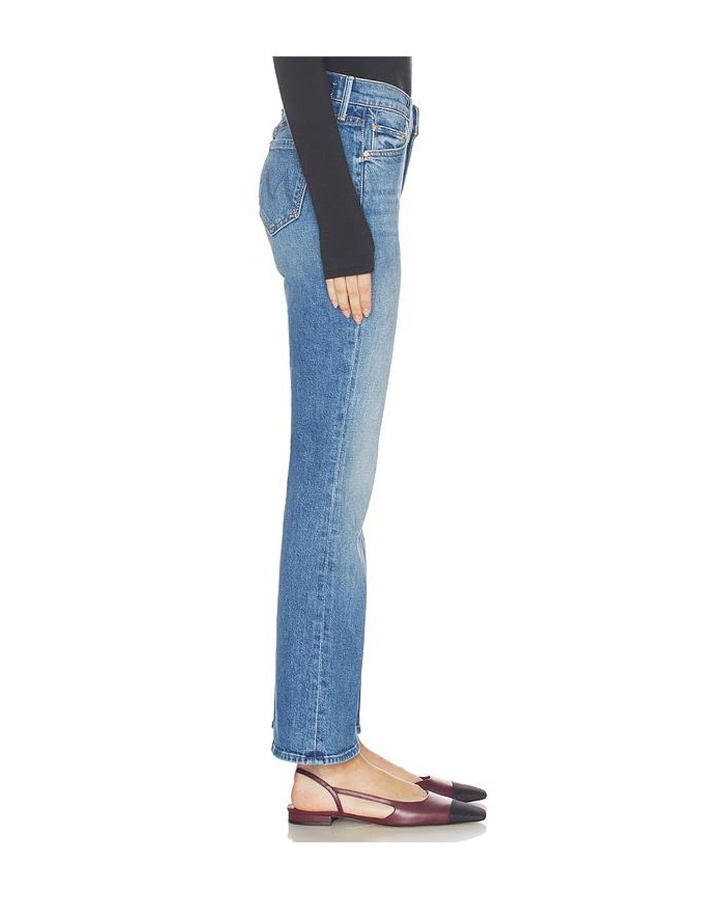 Mother Blue The Outsider Flood Jeans