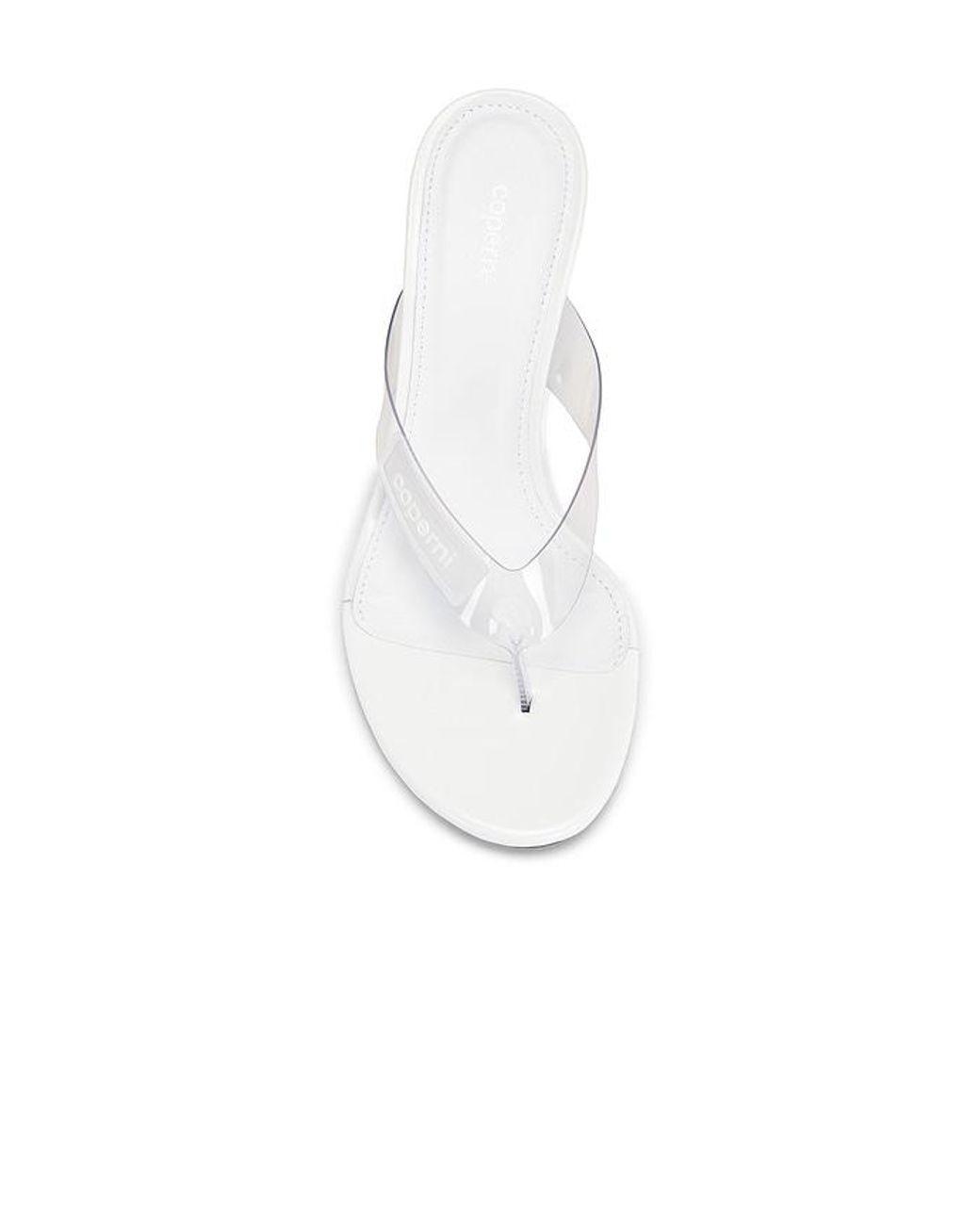 Coperni White Lift Flip Flop Sandal