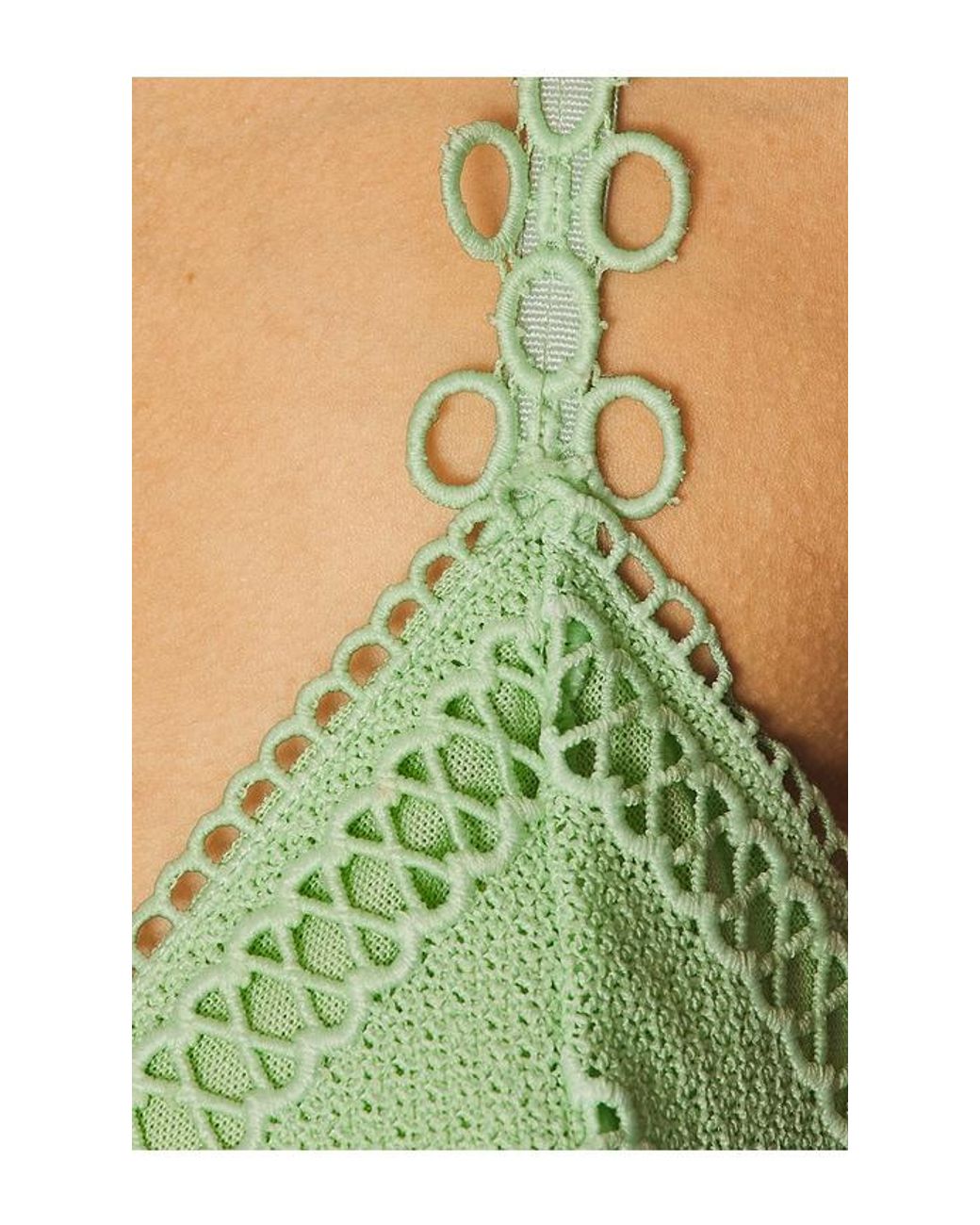 Peixoto Green Jasmine Crop Top