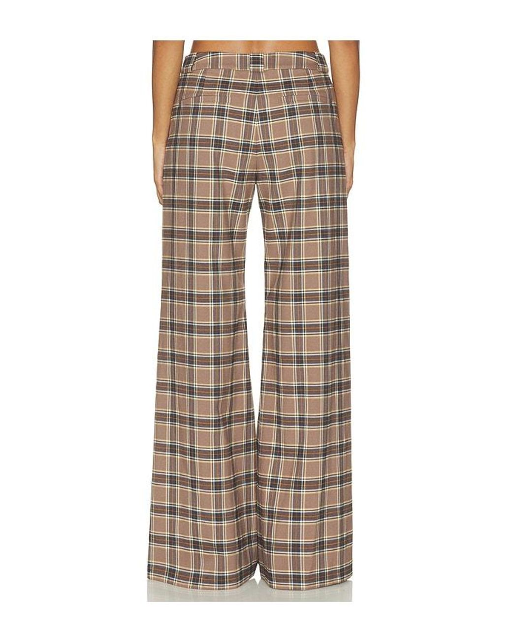 Amanda Uprichard Natural Saddler Pants