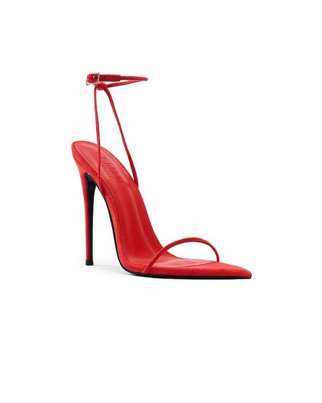 Femme LA Red Andx Suede Sandal