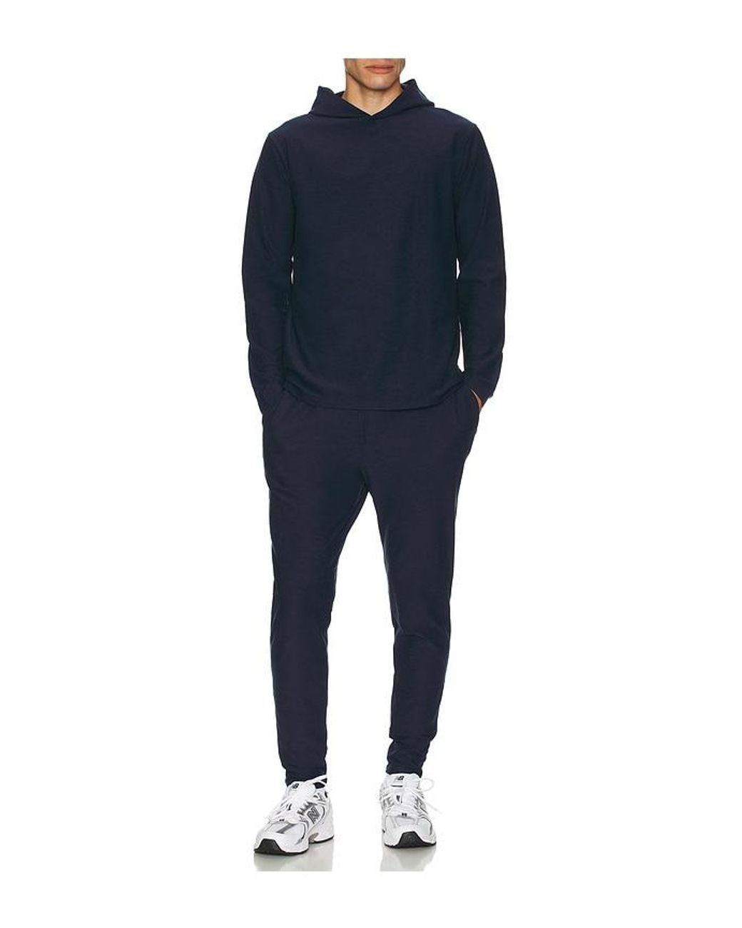 Beyond Yoga Blue Spacedye Go-To Hoodie for men