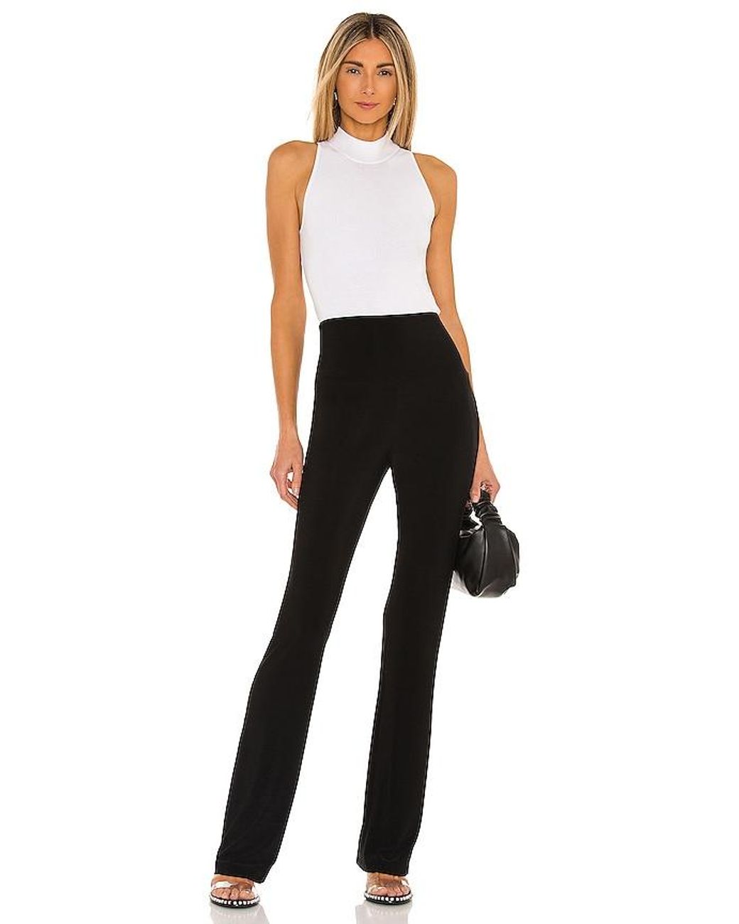 Norma Kamali Black X Lifestyle Boot Pant