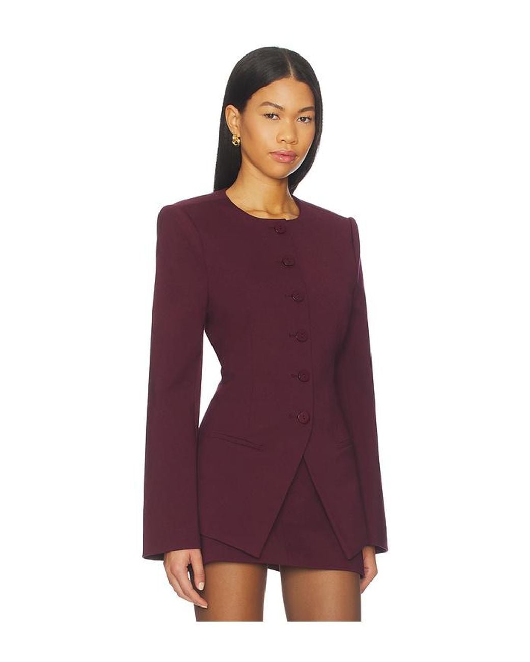 SER.O.YA Purple Susanna Blazer