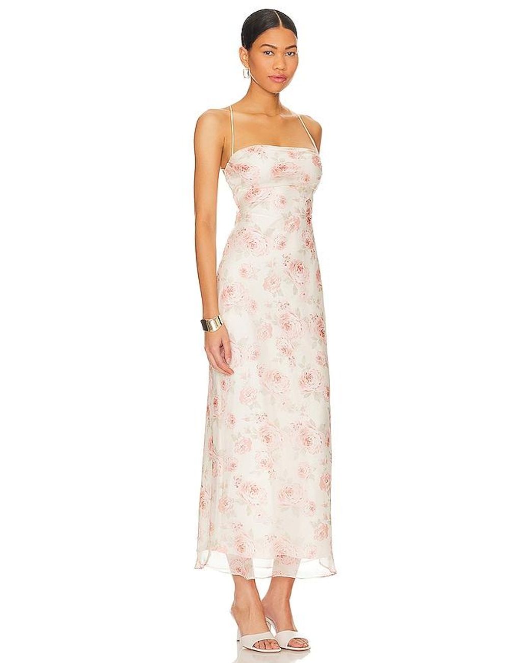 MORE TO COME White Gabriela Maxi Dress