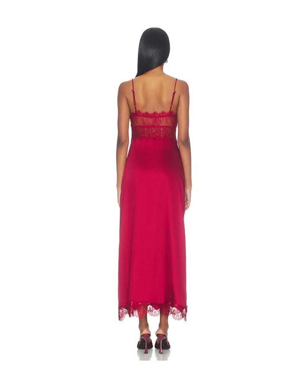 MORE TO COME Red Draya Maxi Dress