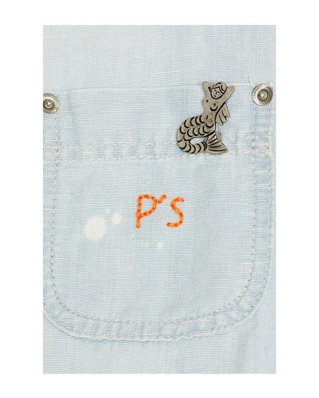 President's Blue Taka Vest for men