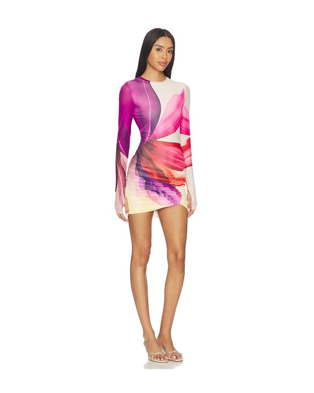 AFRM Pink Mirza Dress