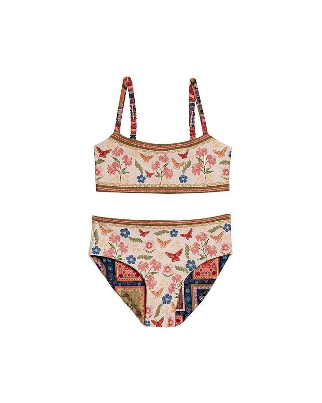 Agua Bendita Multicolor Sky Fiore Bikini Set