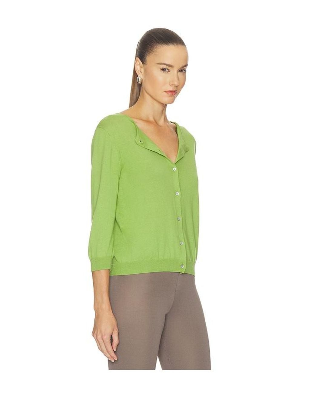 geel Green Olivia Cardigan
