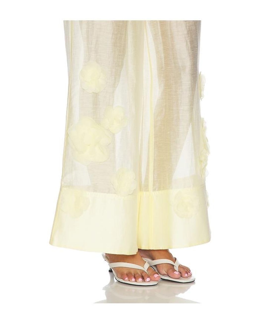 Aje. Natural Cloudscape Pant