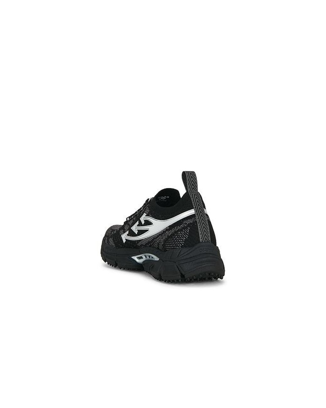 Off-White c/o Virgil Abloh Black Be Right Back Knit Sneaker